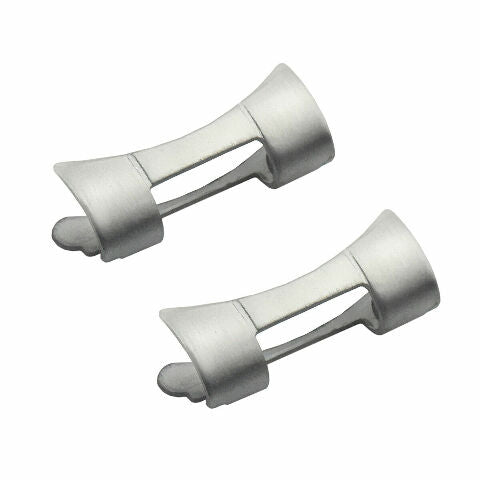 2 PC 557B END LINK PIECE FOR 19MM 34MM ROLEX OYSTER WATCH BAND STAINLESS STEEL