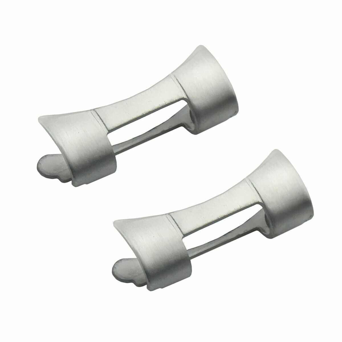 2 PC 557B END LINK PIECE FOR 19MM 34MM ROLEX OYSTER WATCH BAND STAINLESS STEEL