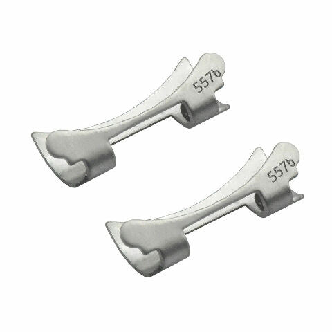 2 PC 557B END LINK PIECE FOR 19MM 34MM ROLEX OYSTER WATCH BAND STAINLESS STEEL