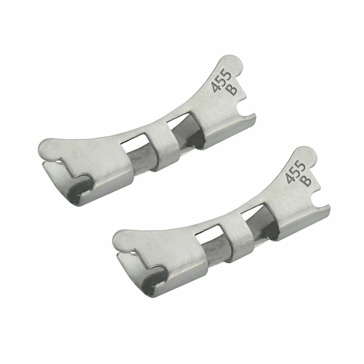 3 SET END LINK PIECE FOR JUBILEE WATCH BAND 34MM ROLEX 19MM DATE STAINLESS STEEL