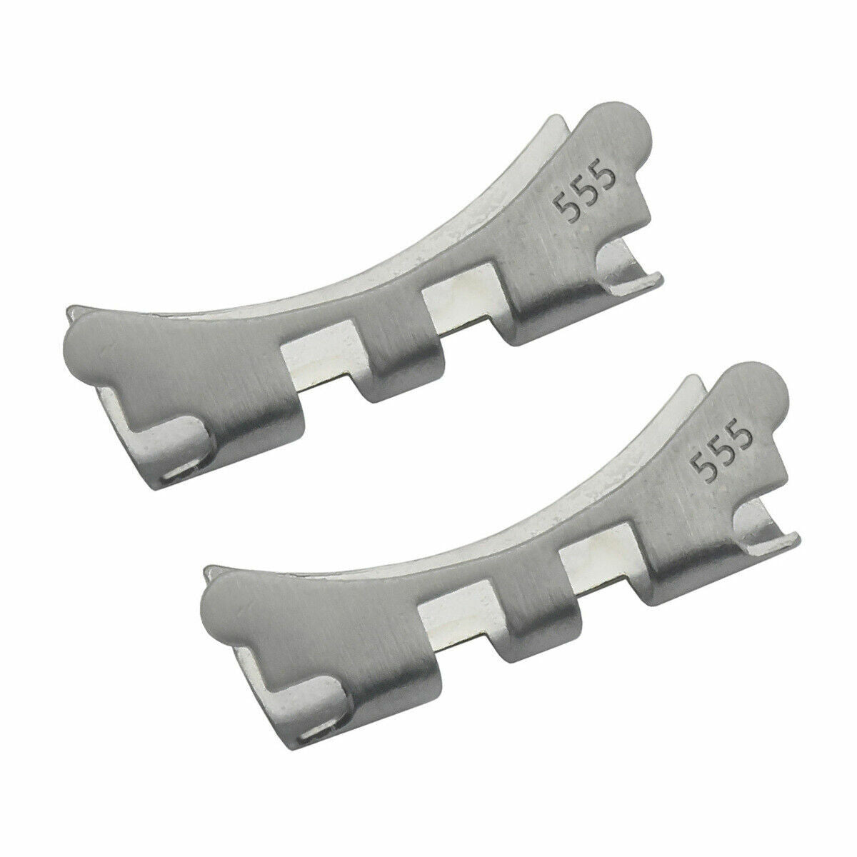 6 SET 555 END LINK PIECE FOR JUBILEE WATCH BAND VINTAGE 36MM ROLEX 20MM TOP QLTY