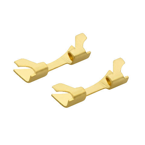 2 - END PIECE LINK FOR OYSTER WATCH BAND 34MM ROLEX DATE AIRKING WATCH 19MM GOLD