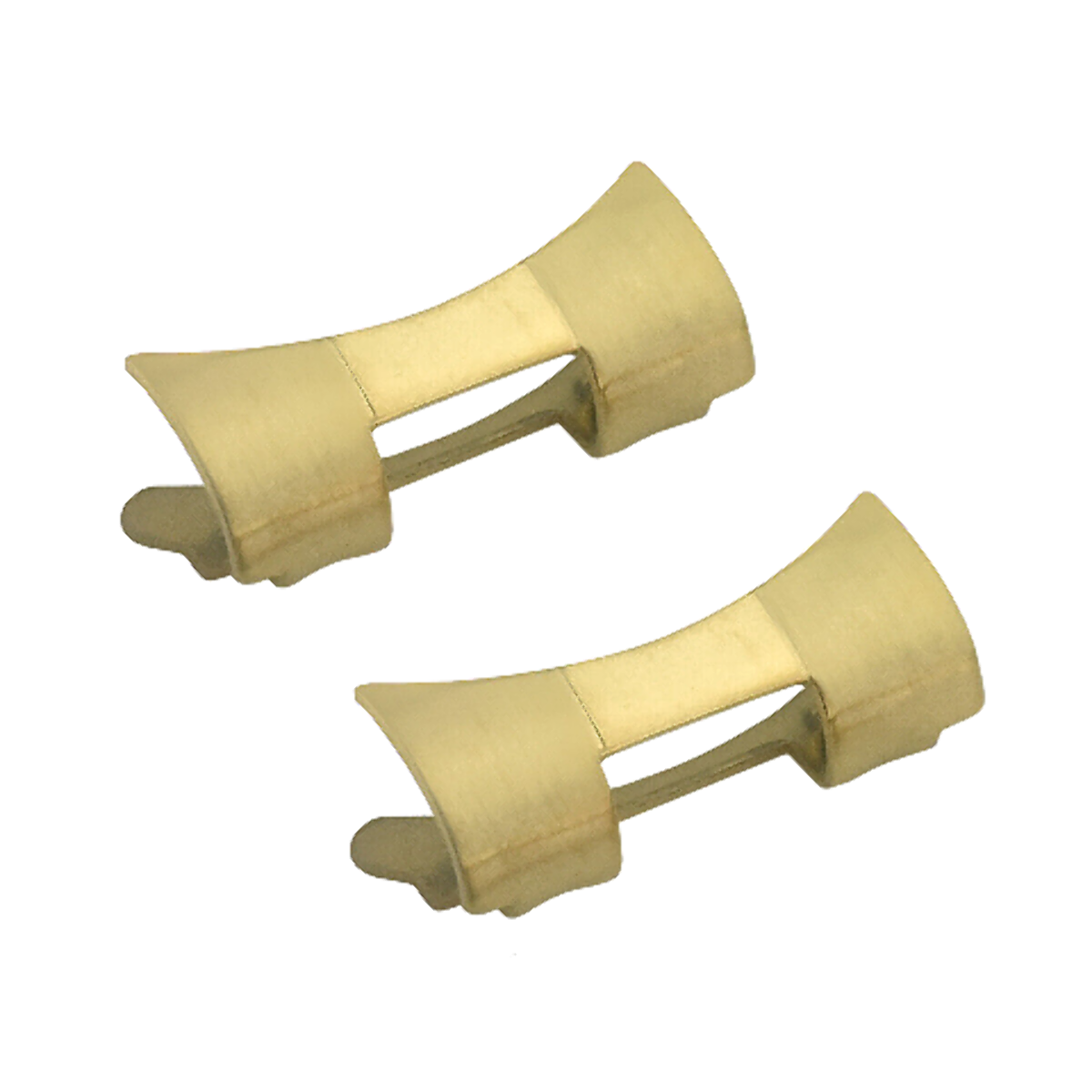 2 - ENDPIECE LINK FOR OYSTER WATCH BAND 34MM ROLEX DATE AIR KING WATCH 19MM GOLD