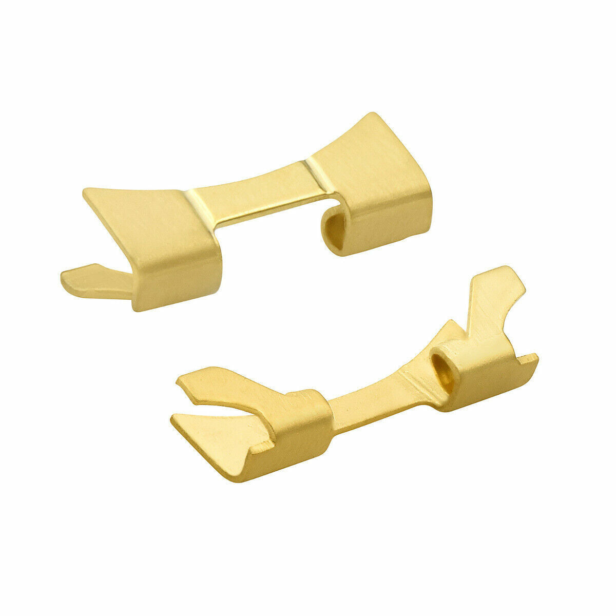 2 - END PIECE LINK FOR PRESIDENT DAY DATE WATCH BAND 34MM ROLEX 19MM GOLD COLOR