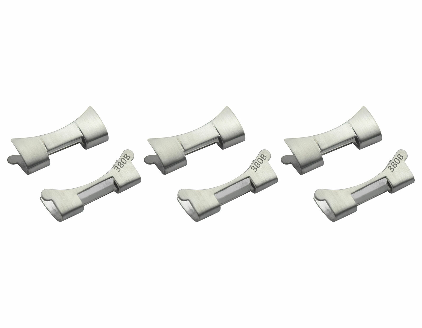 6 END PIECE LINK FOR VINTAGE 380B BAND ROLEX 20MM OYSTER 9315-5512 5513 1665