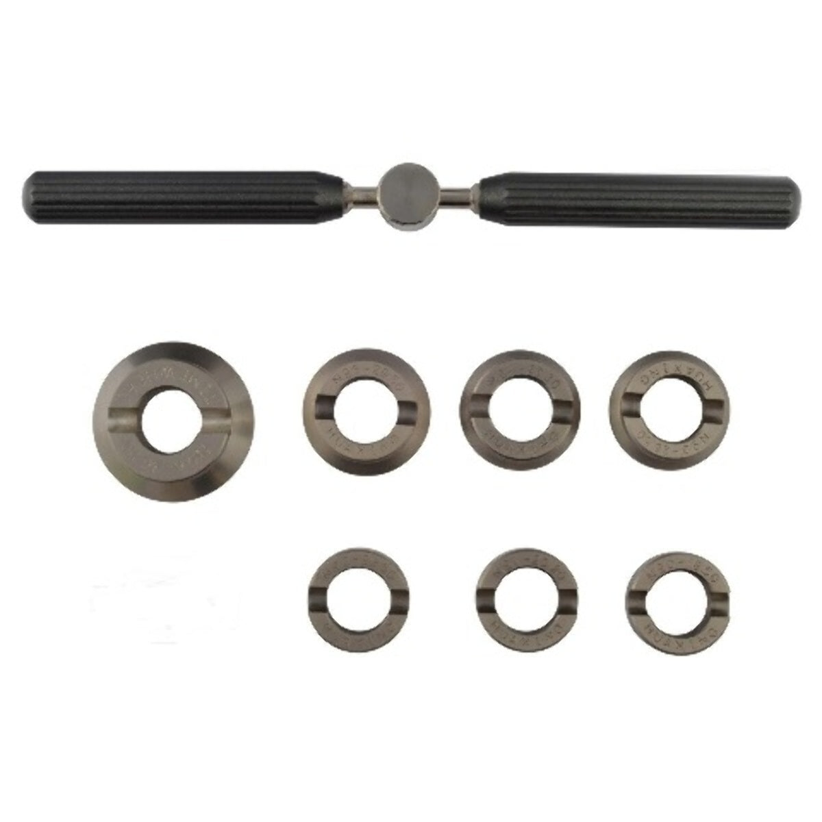 7 SET WATCH OPENER CLOSER CASE SCREW BACK REMOVER FOR ROLEX 18.5MM -36.5MM 5537