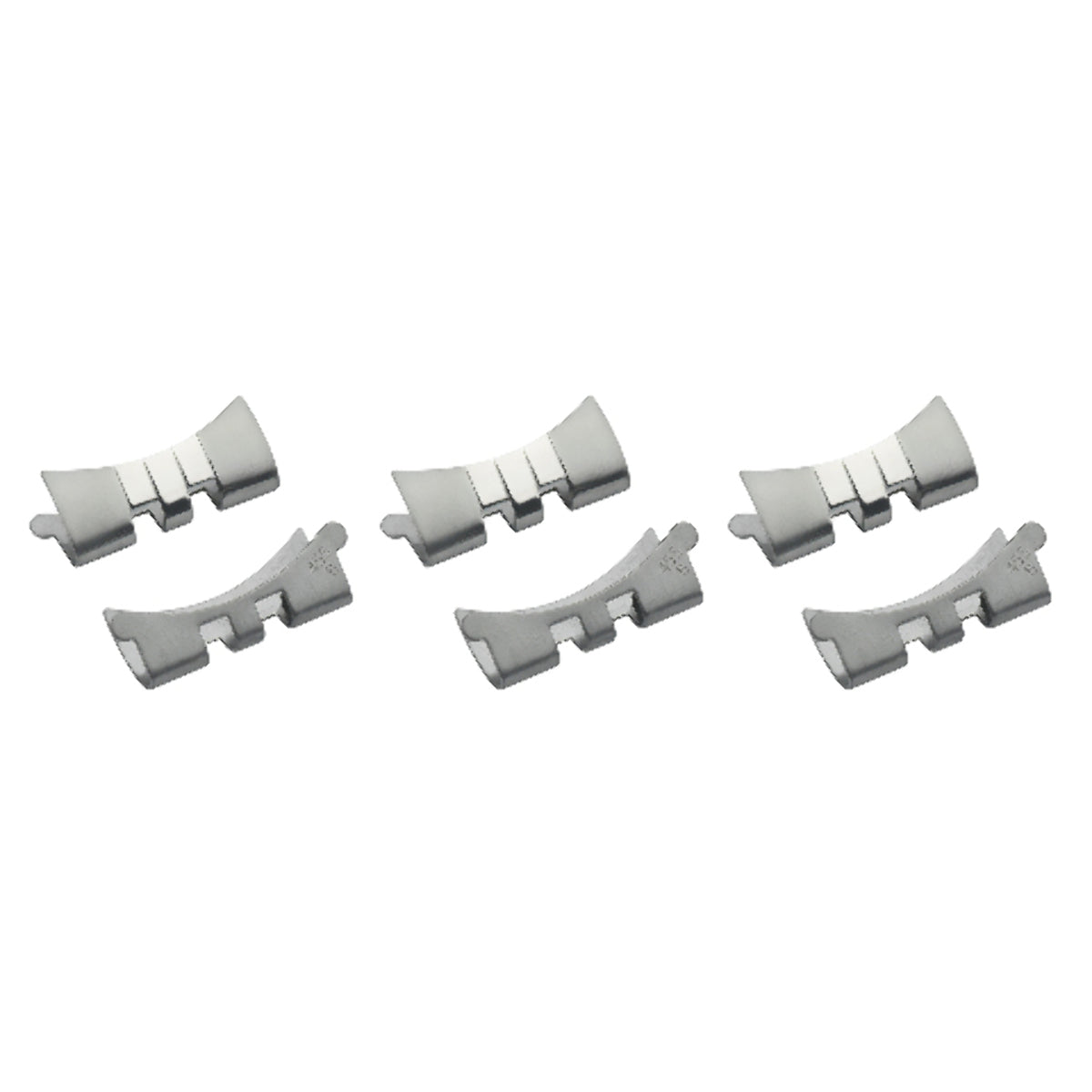 3 SET 455B END PIECE LINK FOR JUBILEE WATCH BAND 36MM ROLEX 20MM FAT SPRING BAR