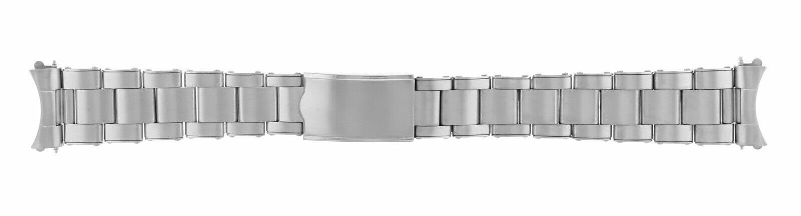 OYSTER WATCH BAND STAINLESS STEEL FOR VINTAGE 34MM ROLEX DATE 19MM RIVET STEEL