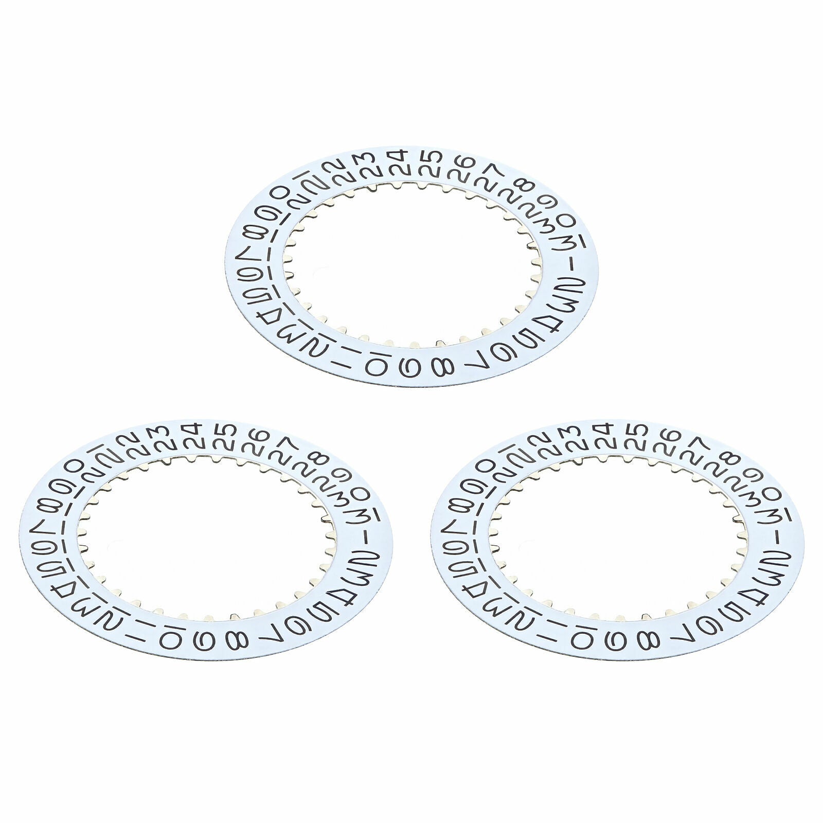 3 DATE DISC FOR ROLEX WATCH MOVEMENT 1560 1555 1556 1565 1575 WHITE TOP QUALITY
