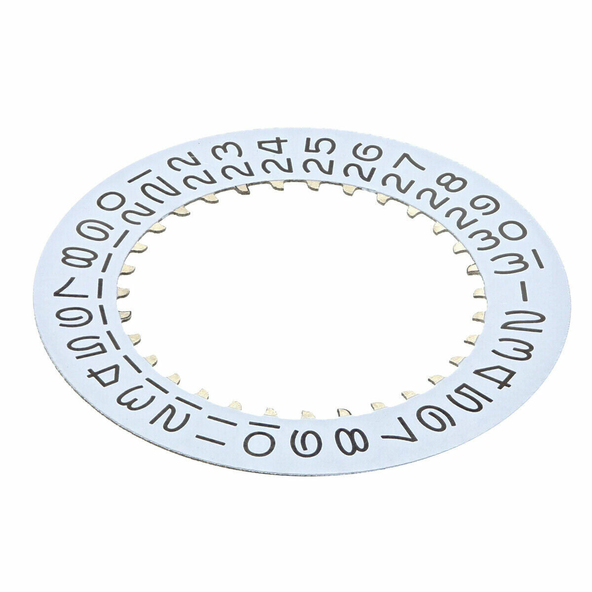 CALENDAR DATE DISC FOR ROLEX SUBMARINER 16800 16803 MOVEMENT 3035 DATEJUST WHITE