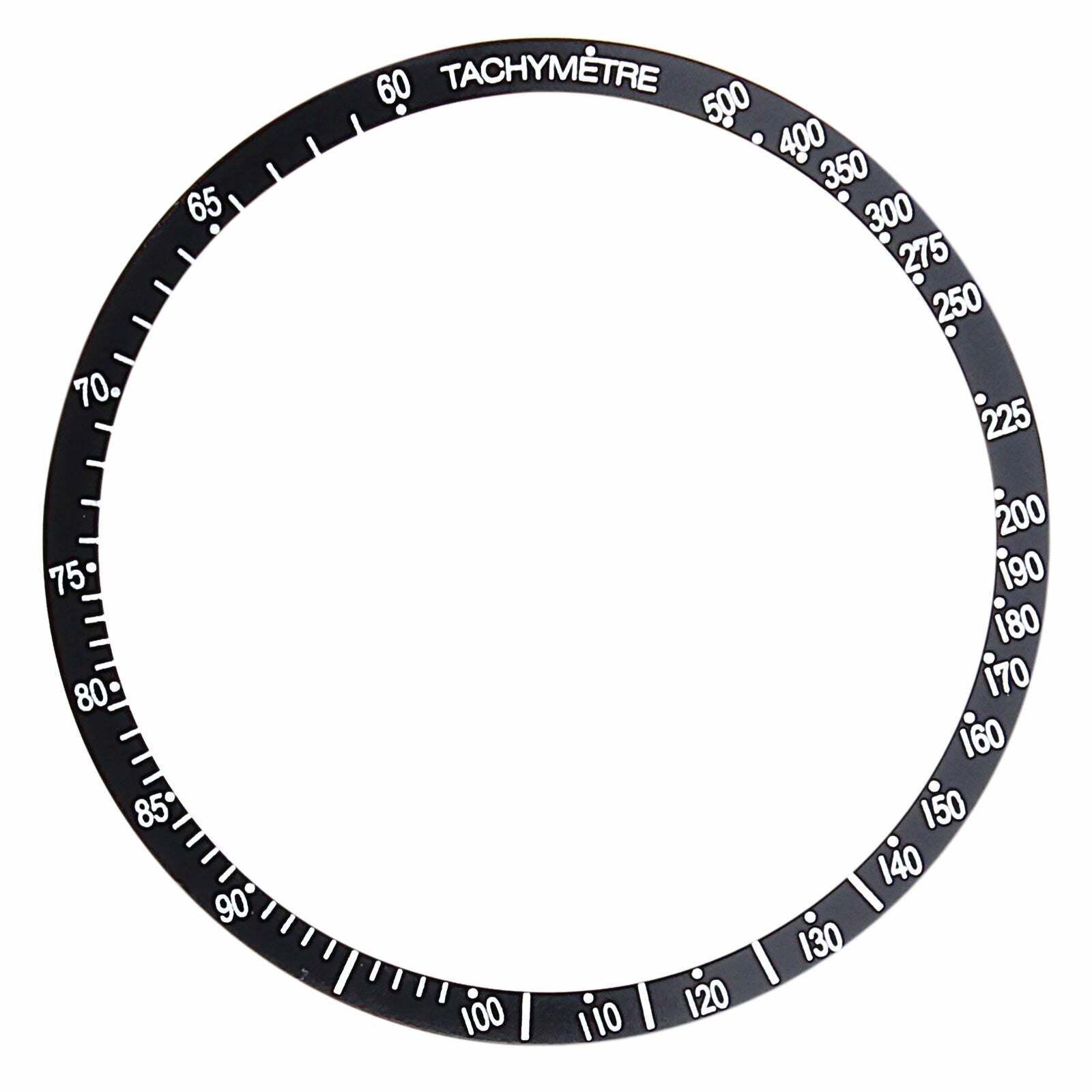 BEZEL INSERT FOR OMEGA SPEEDMASTER MOON 321,145.022, 145.012 WATCH VINTAGE