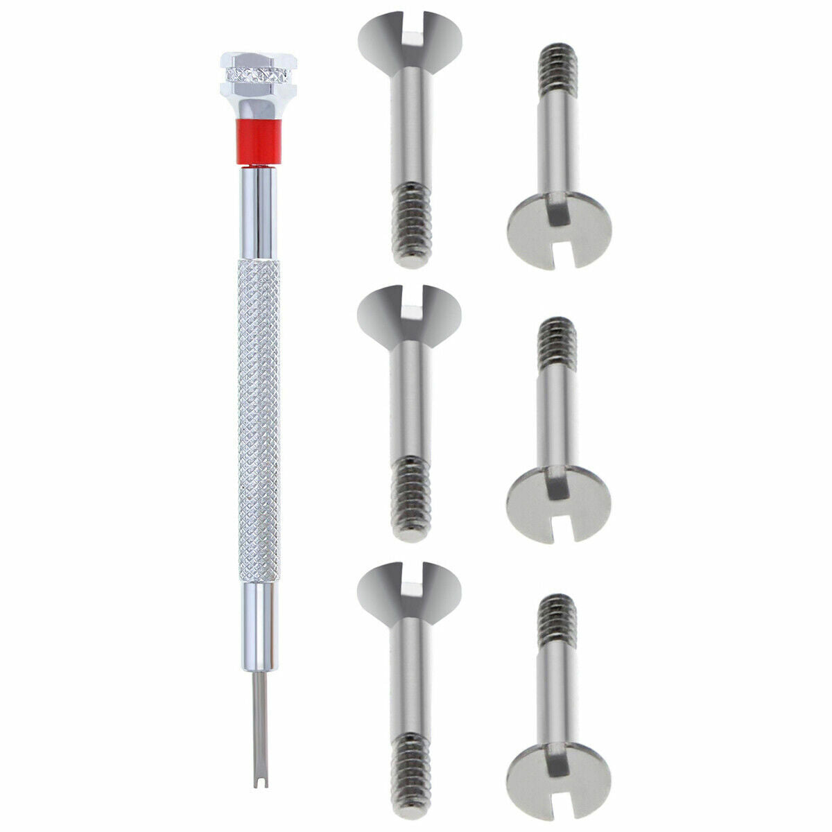 6 SCREW BLACK H FOR HUBLOT BIG BANG FIT STRAP WATCH BAND + SCREWDRIVER # 2 TOOLS