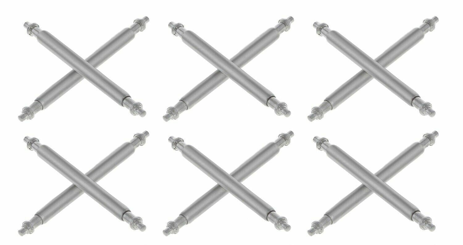 12 SPRING BAR FOR ROLEX SUBMARINER 16800,16808,16818-20MM FLANGE STYLE STAINLESS