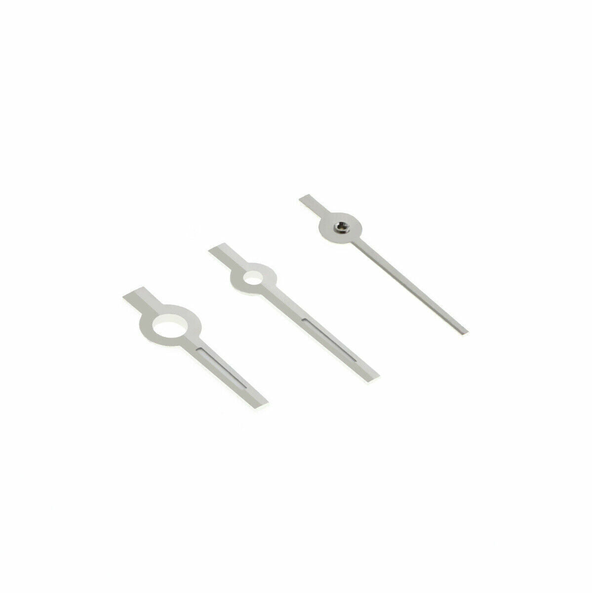 DIAMOND DIAL SILVER WATCH HANDS FOR LADY ROLEX MOVEMENT 2030/2035 NQS FOR 6917