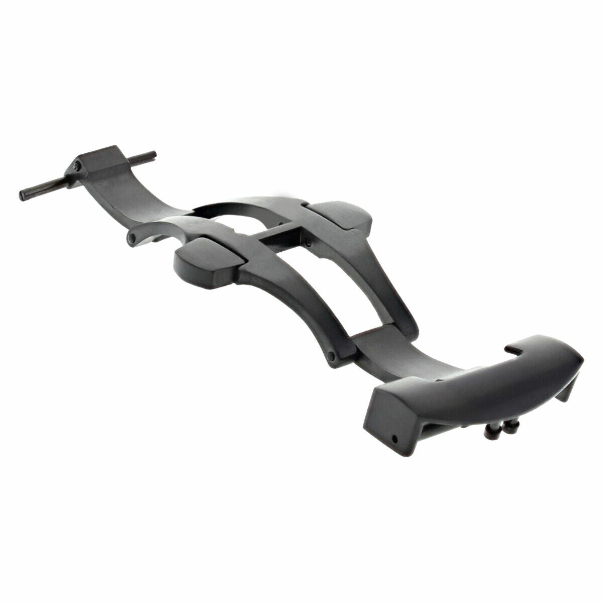 20MM DEPLOYMENT CLASP LEATHER BAND STRAP FOR PANERAI 40MM GMT BUCKLE BLACK PVD