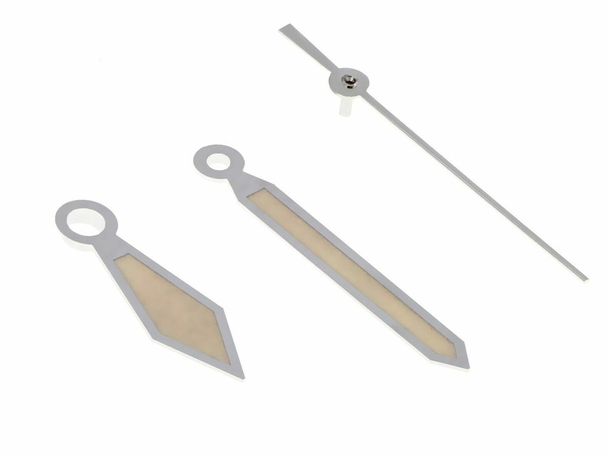 Watch Hand Sword Milsub Aged for Tudor Vintage Eta 2824, 2836, 2824-2 Silver