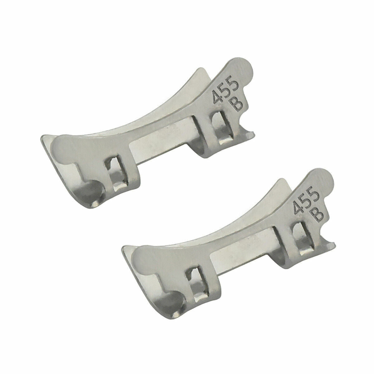 2PC - 13MM END PIECE CAPS FOR ROLEX OYSTER WATCH BAND 67243, 76163, 76183, 76193