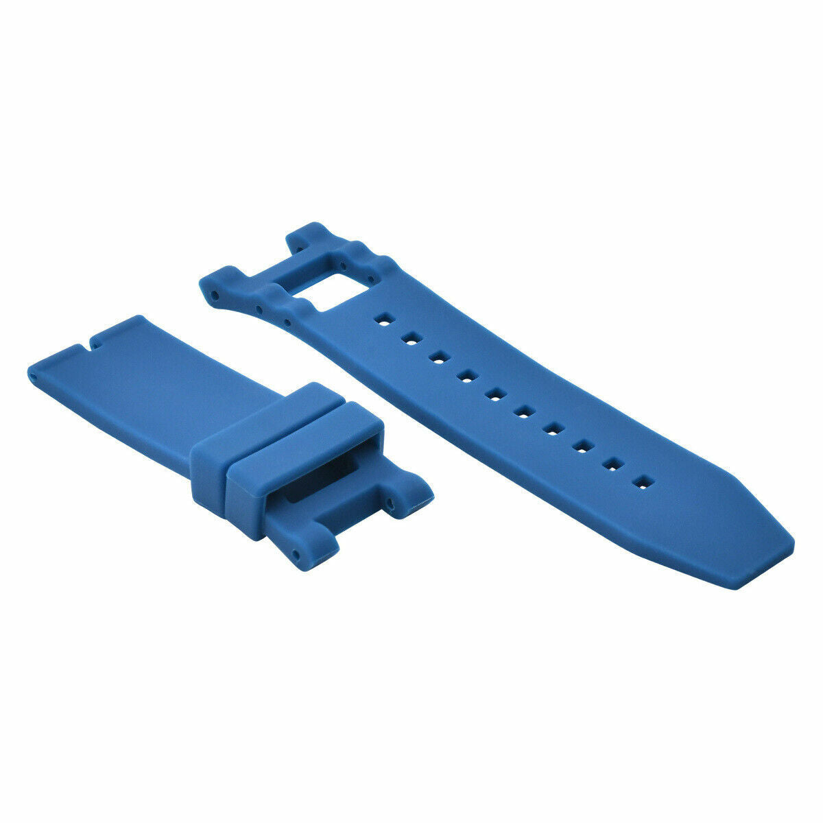 SILICONE RUBBER WATCH BAND STRAP FOR INVICTA SUBAQUA NOMA 5509 SPORT CHRONO BLUE