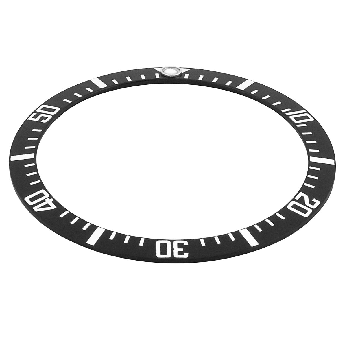 BEZEL INSERT ALUMINUM FOR ROLEX SUBMARINER MILITARY 5517 5513 BLACK TOP QUALITY