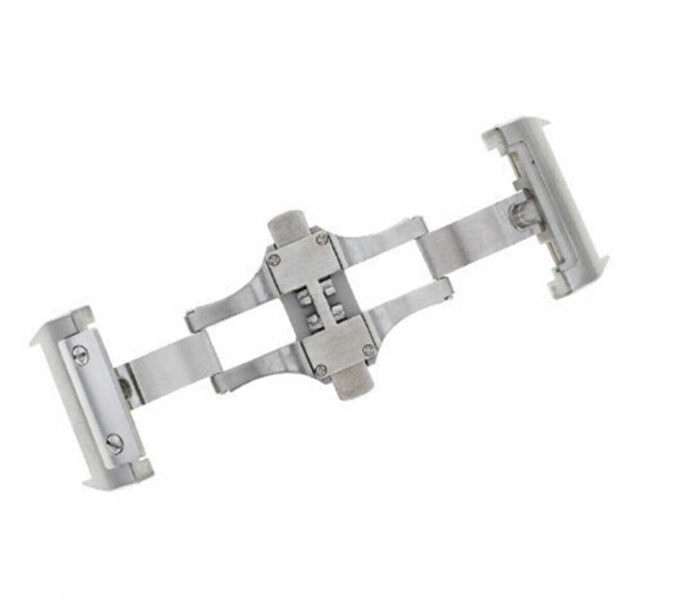 22MM SMOOTH LEATHER WATCH STRAP BAND CLASP FOR INVICTA 3046 GRAND DIVER BLACK W