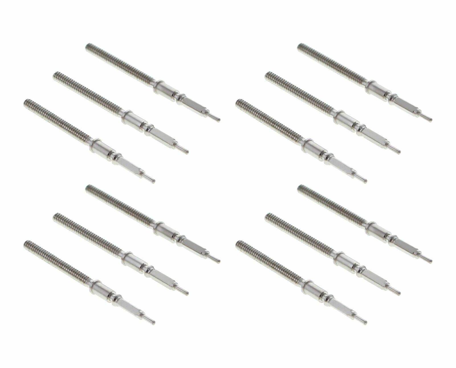 12 WINDING STEM FOR ETA MOVEMENT 2824-2 , 2834-2, 2836-2 WATCH TOP QUALITY SWISS