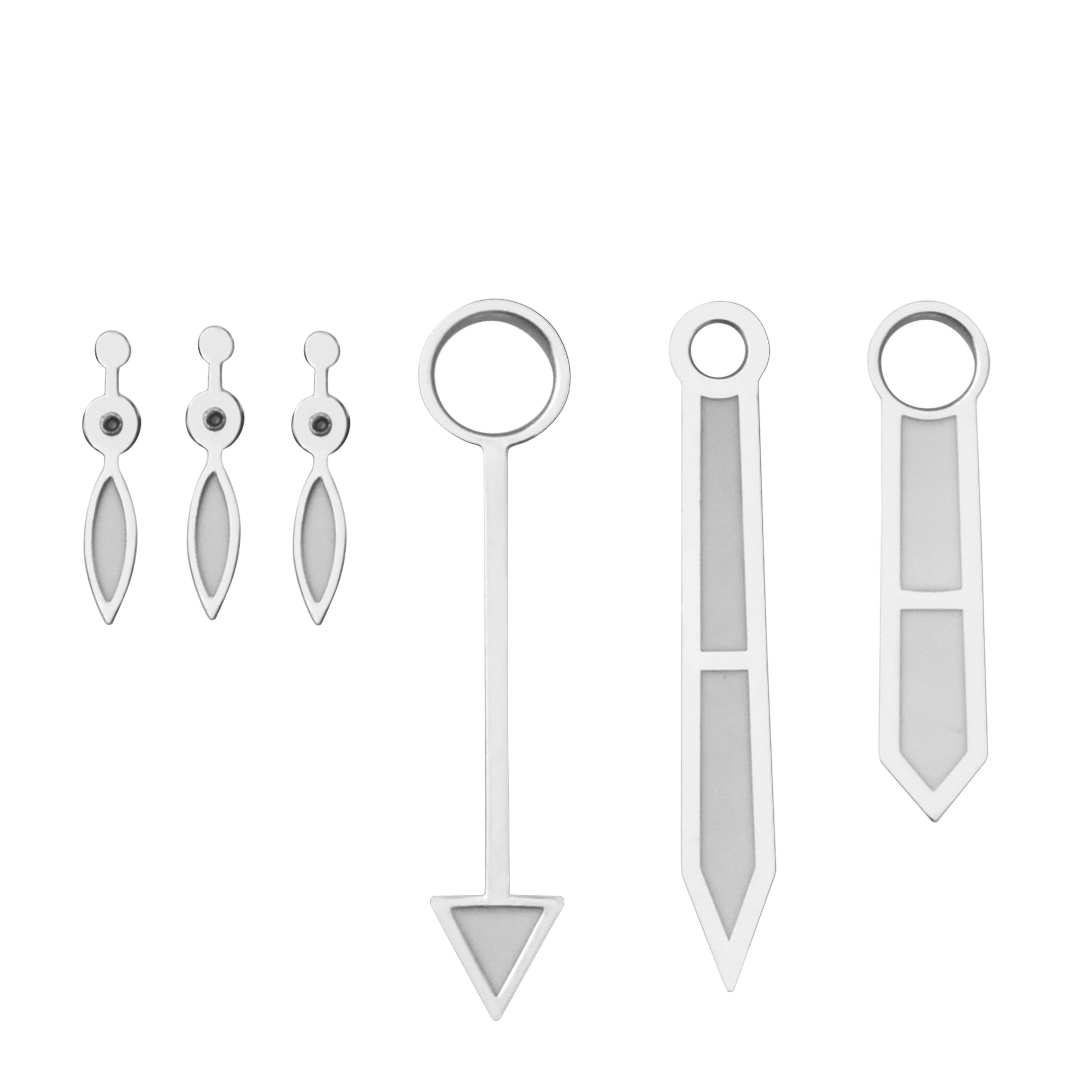 WATCH HAND FOR PANERAI MOVEMENT VALJOUX ETA 7750 7753 GMT PAM00088 PAM 88 SILVER