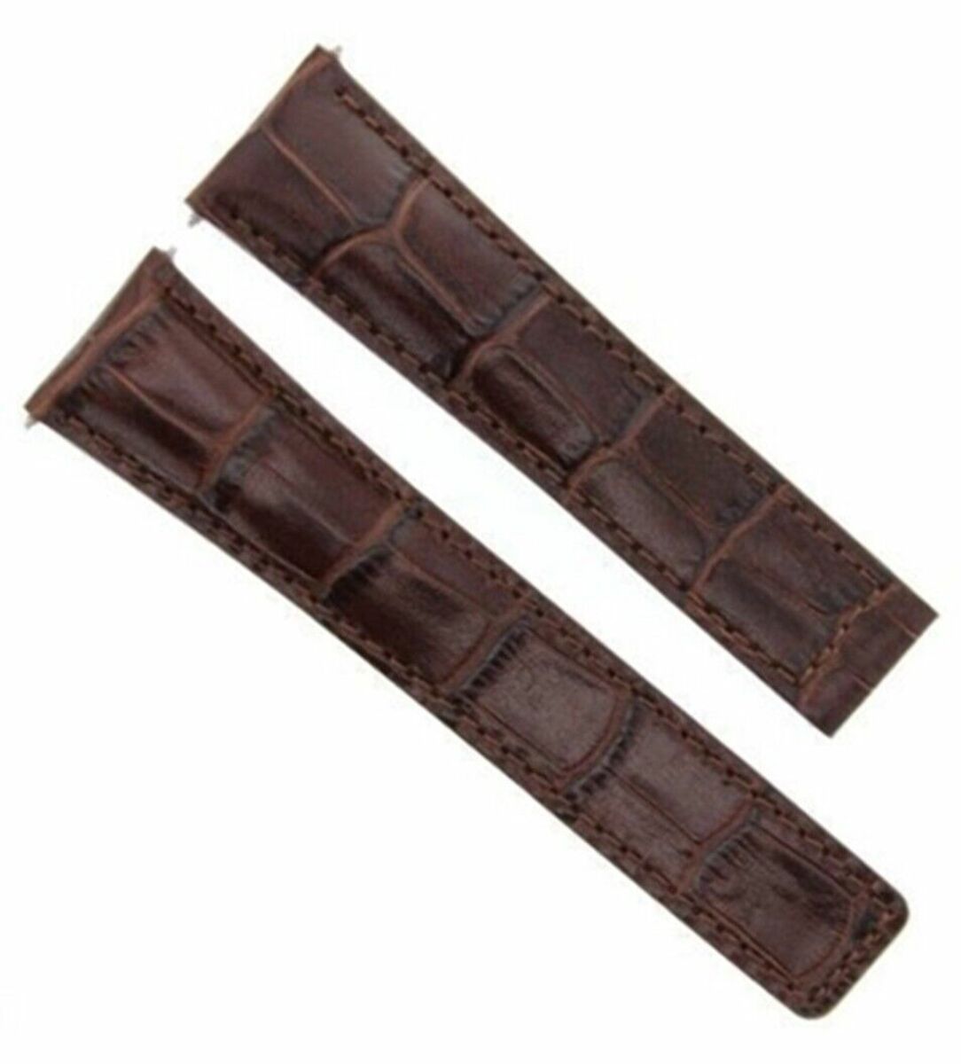 21MM LEATHER BAND STRAP FOR TAG HEUER AQUARACER CAN1010 BA0821 ,CAP2112 BROWN
