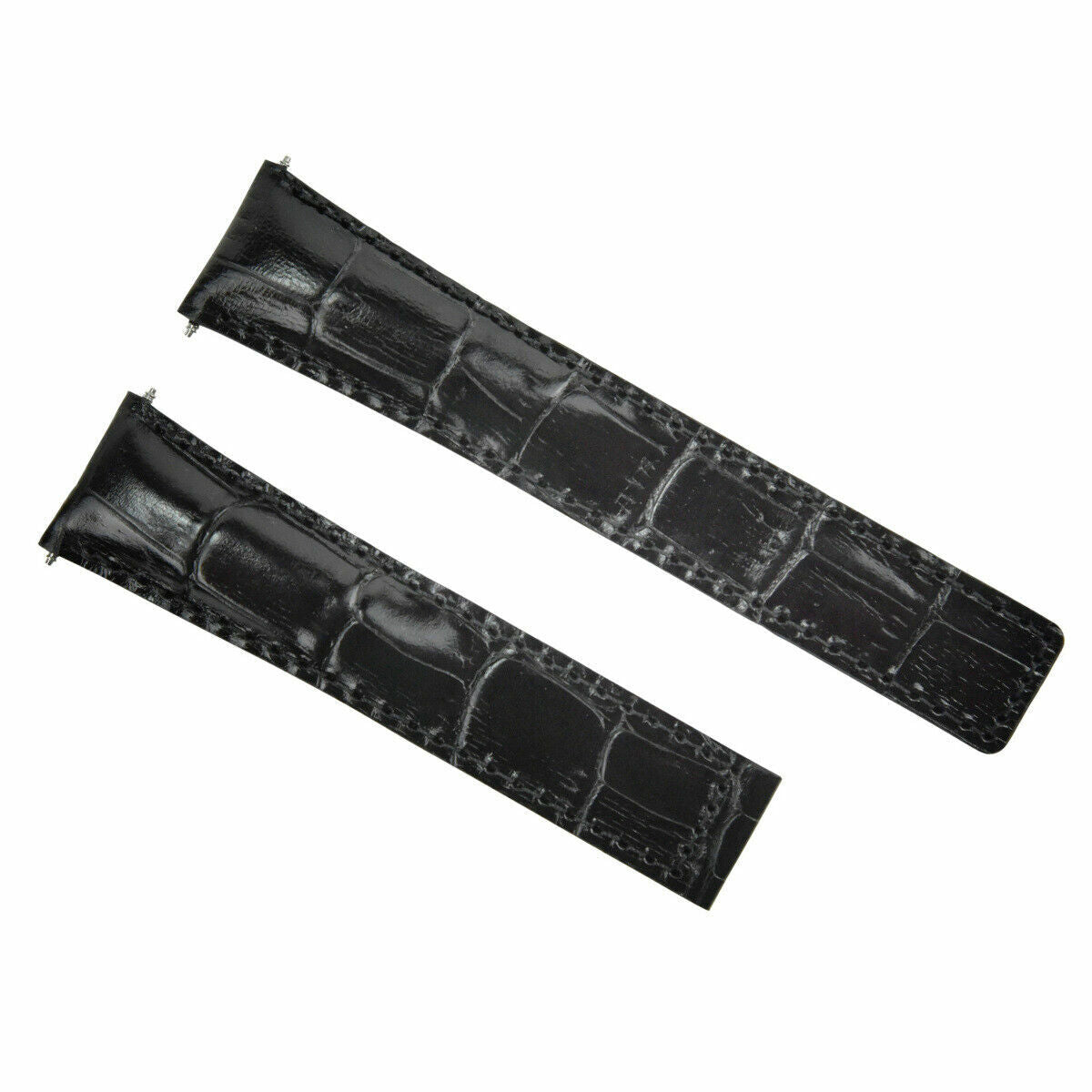 21MM LEATHER BAND STRAP FOR TAG HEUER AQUA TERRA CAN1010 CAP2112 WAY2113 BLACK