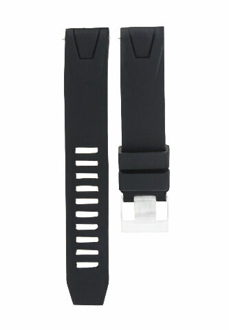 20MM RUBBER STRAP FOR 42MM OMEGA SEAMASTER PLANET 2201.51 2908.50 2209.50 BLACK