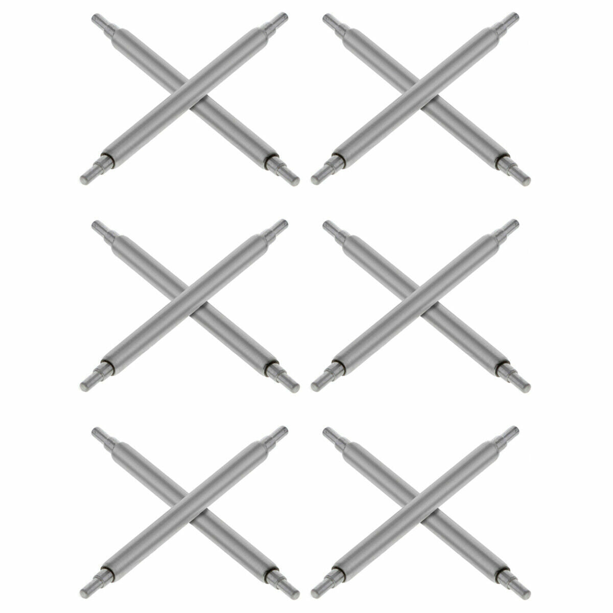 6 SPRING BAR PIN FOR ROLEX WATCH BAND STRAP OLD DATE-19MM 6694 D/SHOULDER 78351