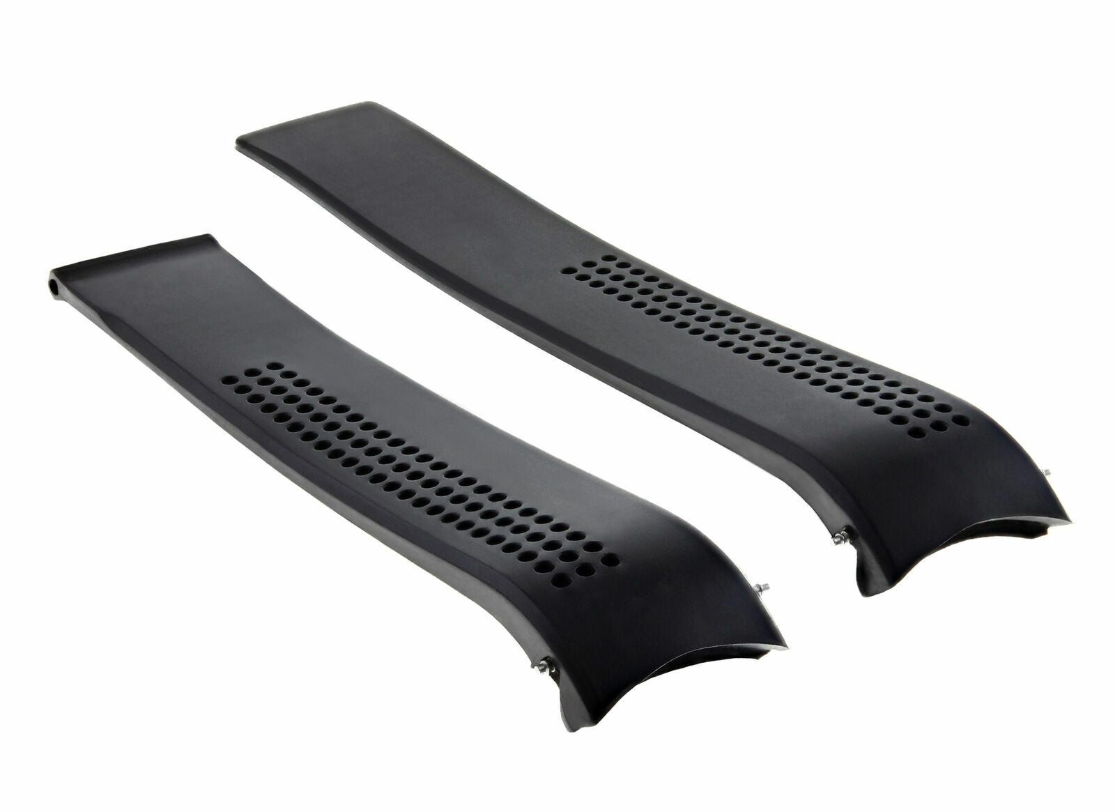 20MM RUBBER WATCH BAND STRAP FOR TAG HEUER CARRERA CALIBRE WATCH PERFORATED BLACK