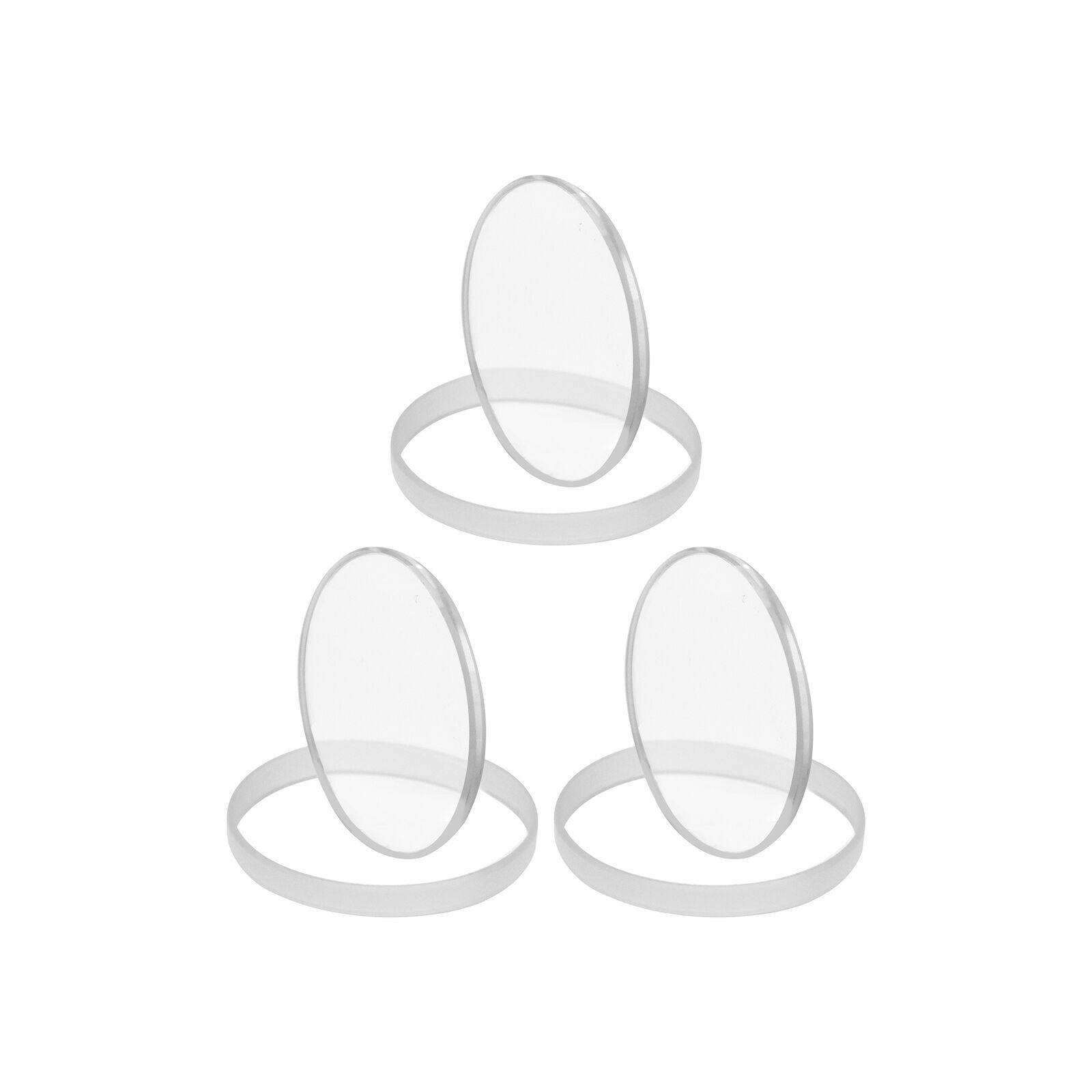 3 SAPPHIRE CRYSTAL LADY FOR OYSTER PERPETUAL NO DATE 25-206 76183 76188 76193 76198