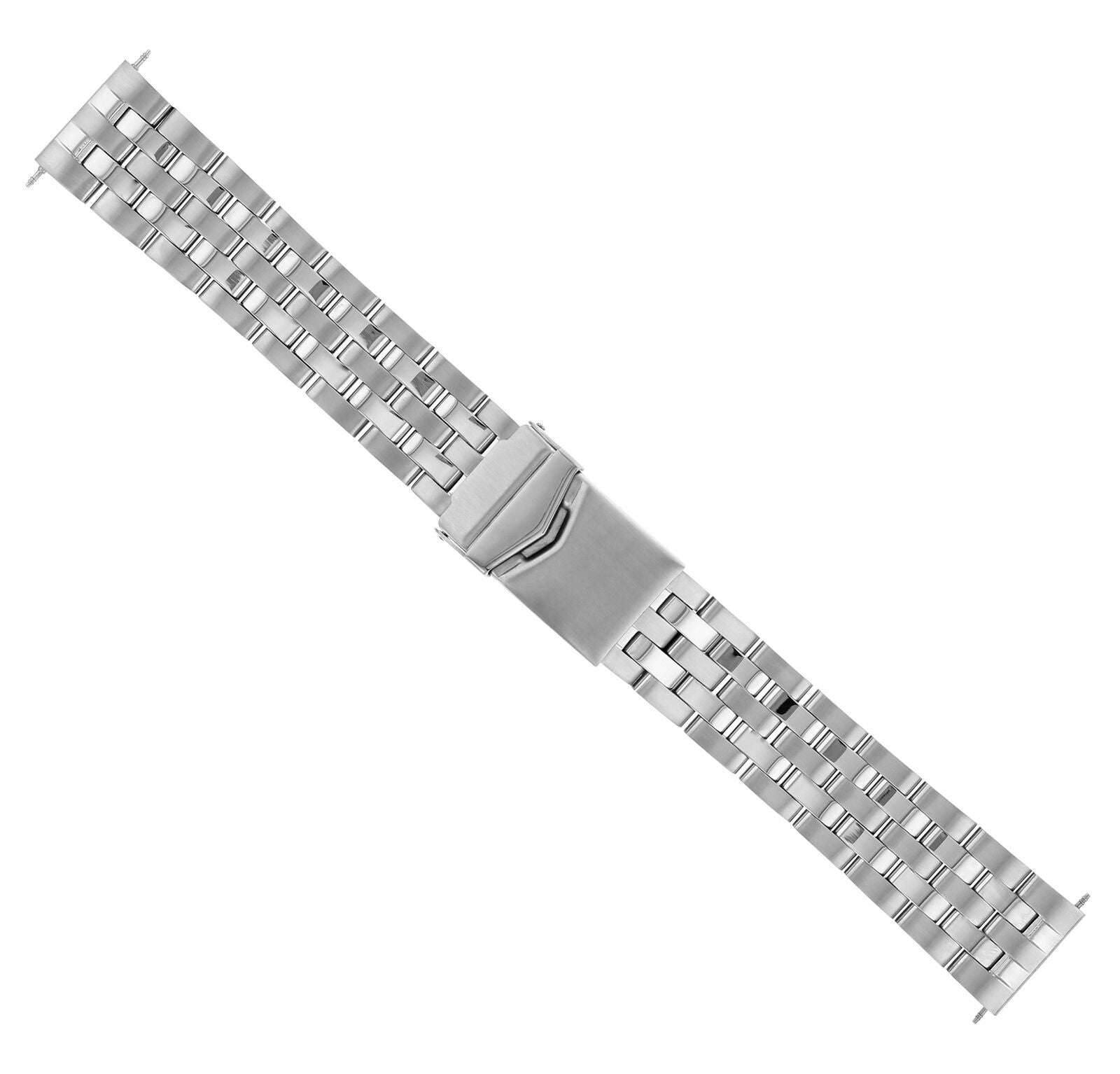 WATCH BAND BRACELET FOR BREITLING SUPER OCEAN BLACKBIRD 20MM POLISH/MATTE SS SE