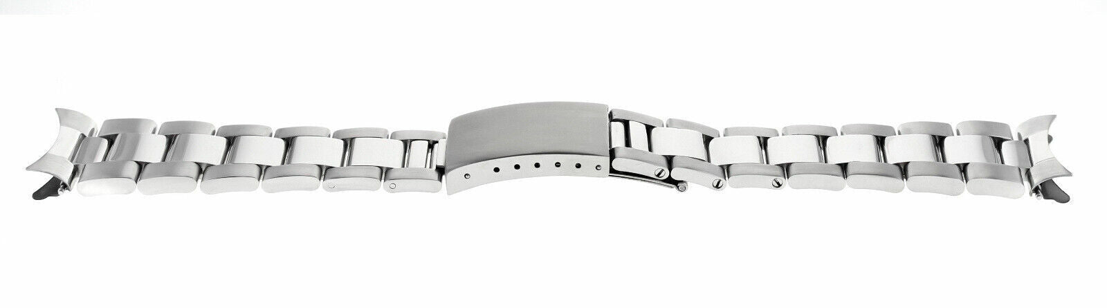 OYSTER WATCH BAND BRACELET FOR ROLEX DATEJUST 16013,16033 SHINY MATTE 20MM HEAVY