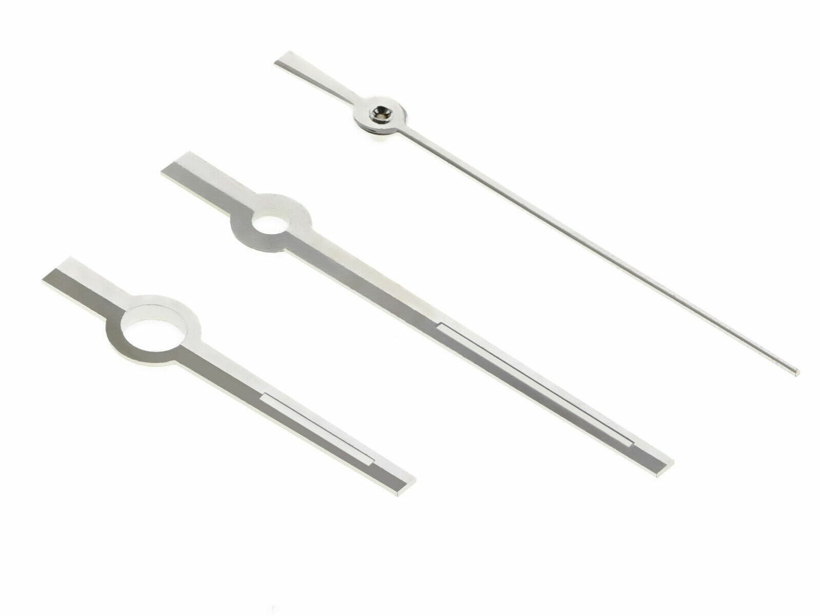 6 SET WATCH HAND STICK FOR MOVEMENT ETA 2824-2 2834-2 2836-2 2846 WATCH SILVER