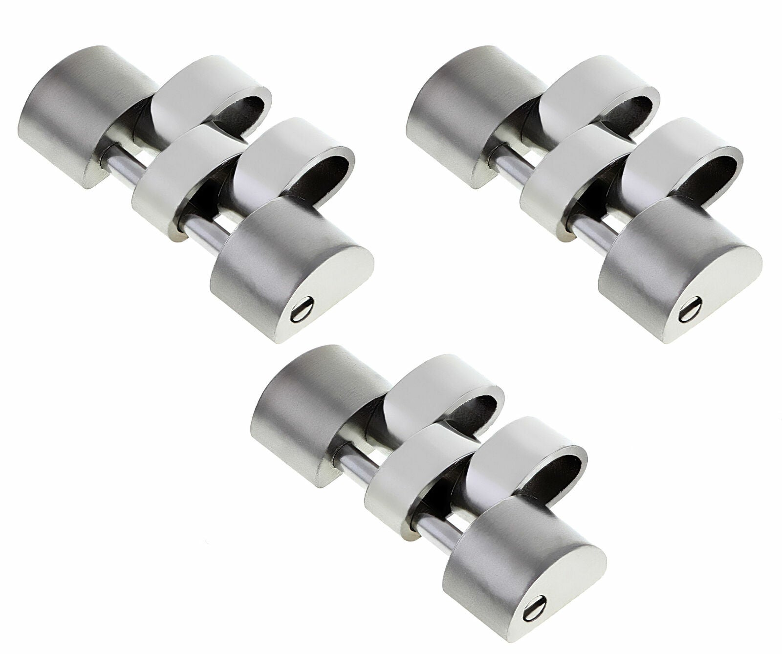 3 LINKS FOR JUBILEE WATCH BAND 34MM ROLEX DATE AIRKING WATCH WITH 19MM STEEL LUG