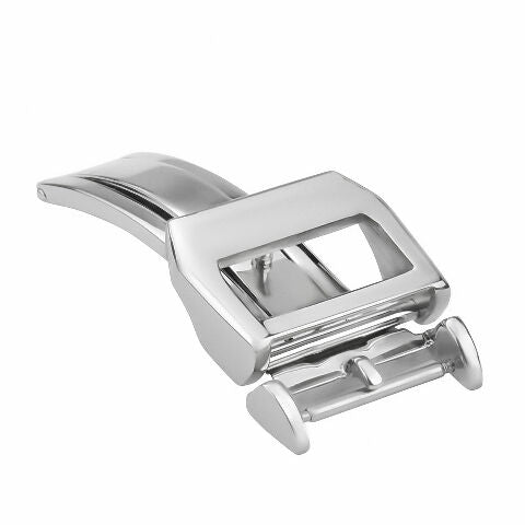 18MM DEPLOYMENT LEATHER BAND BUCKLE CLASP FOR IWC PILOT PORTUGUESE AQUATIMER