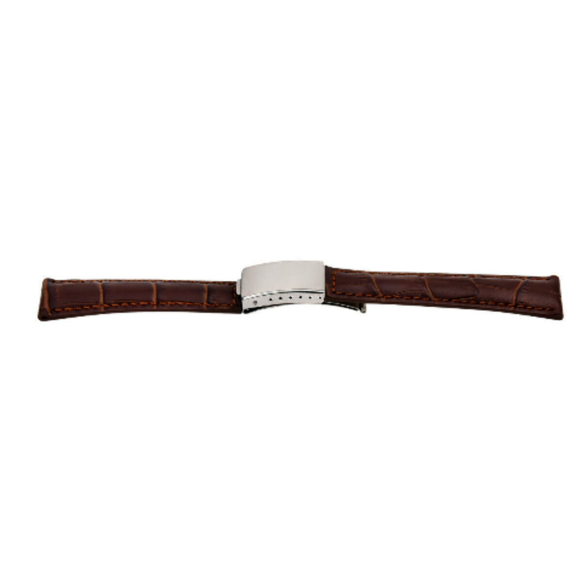 20MM LEATHER STRAP BAND FOR ROLEX DAYTONA 16518 16519 16523 REGULAR CLASP BROWN