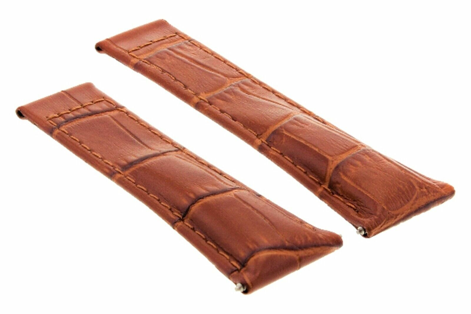 20MM LEATHER STRAP ITALIAN FOR ROLEX DAYTONA 16520,116519 116523 TAN #4D SHORT