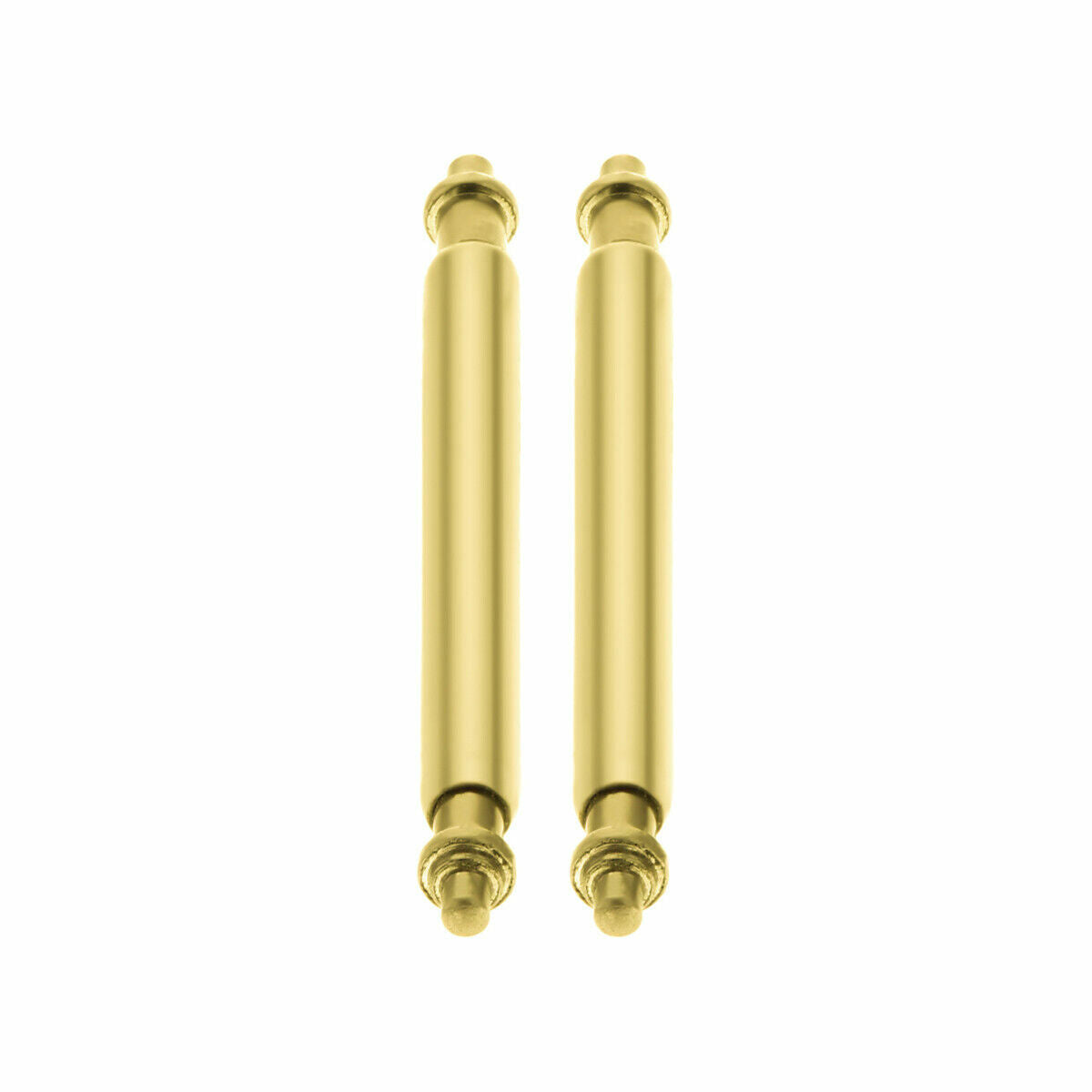2 SPRING BAR PIN FOR 34MM ROLEX WATCH AIRKING 5500 19MM BAND STRAP GOLD COLOR