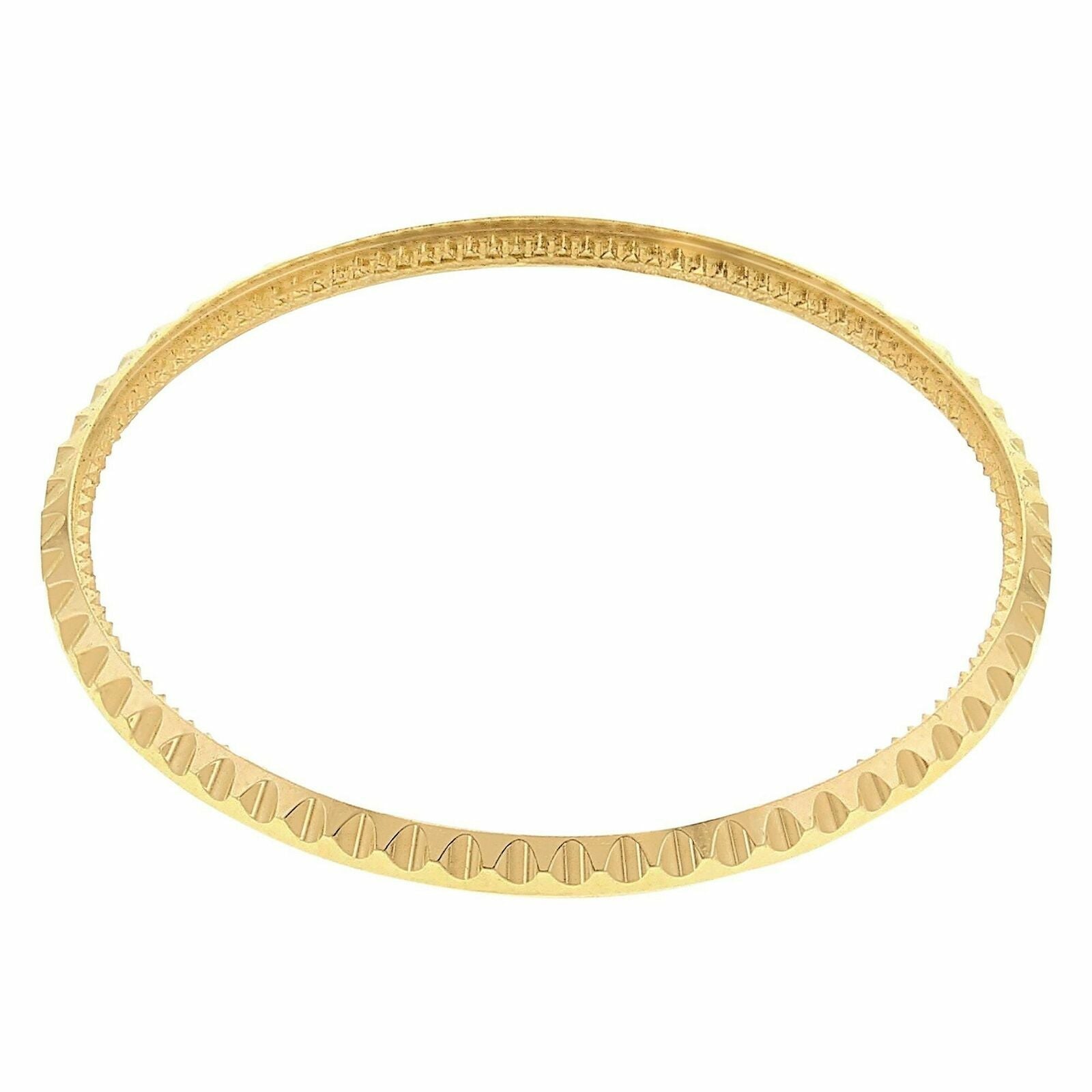 BEZEL & INSERT FOR ROLEX SUBMARINER 18K 16800 16810 16808 16613 16818 GREEN TQ