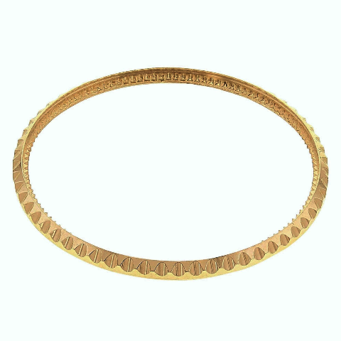 BEZEL & INSERT FOR ROLEX SUBMARINER 18K REAL GOLD 16800 16610 16610LN BLACK