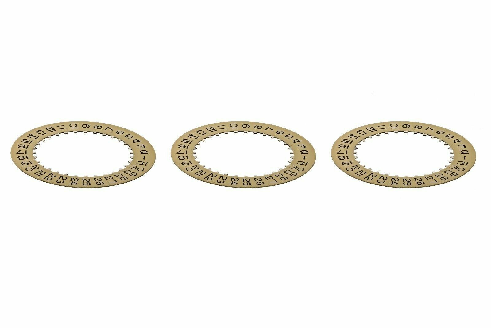 3 DATE DISC FOR ROLEX DATEJUST 116231 116233 118208 118239 3135/3155 CHAMPAGNE