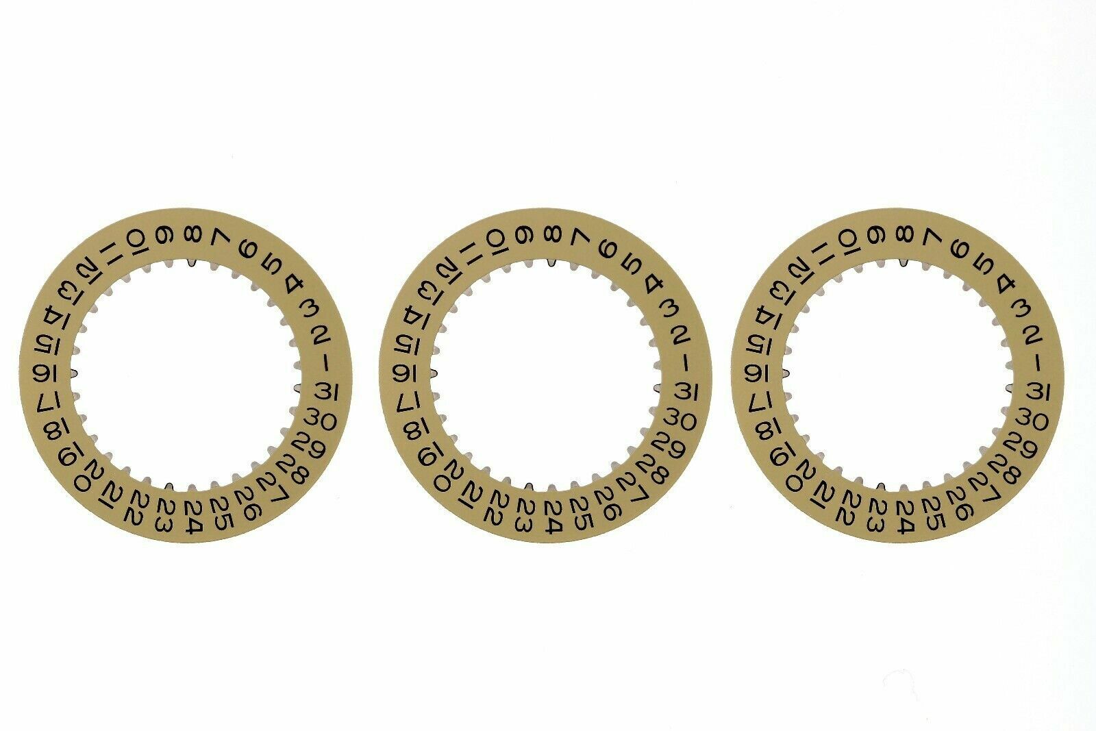 3 DATE DISC FOR ROLEX DATEJUST 116231 116233 118208 118239 3135/3155 CHAMPAGNE