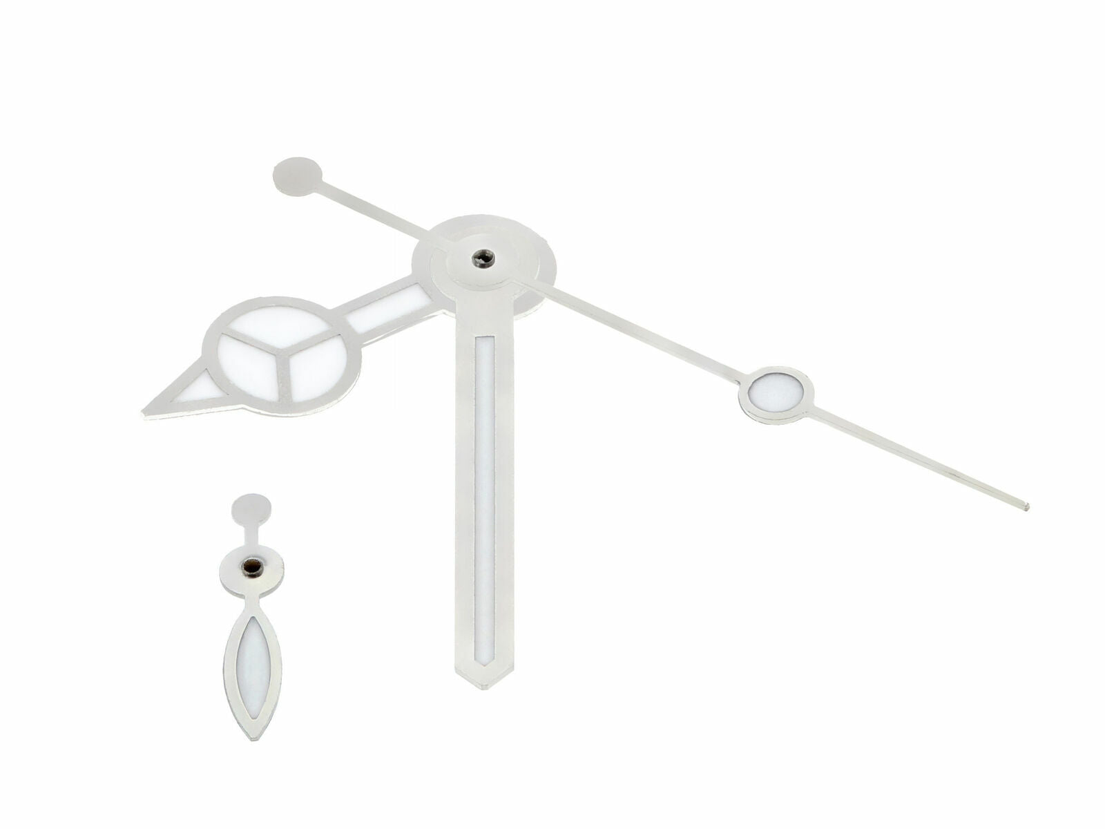 WATCH HAND FOR PAM PANERAI MOVEMENT ETA VALJOUX 7750-7753 WATCH MERCEDE SILVER