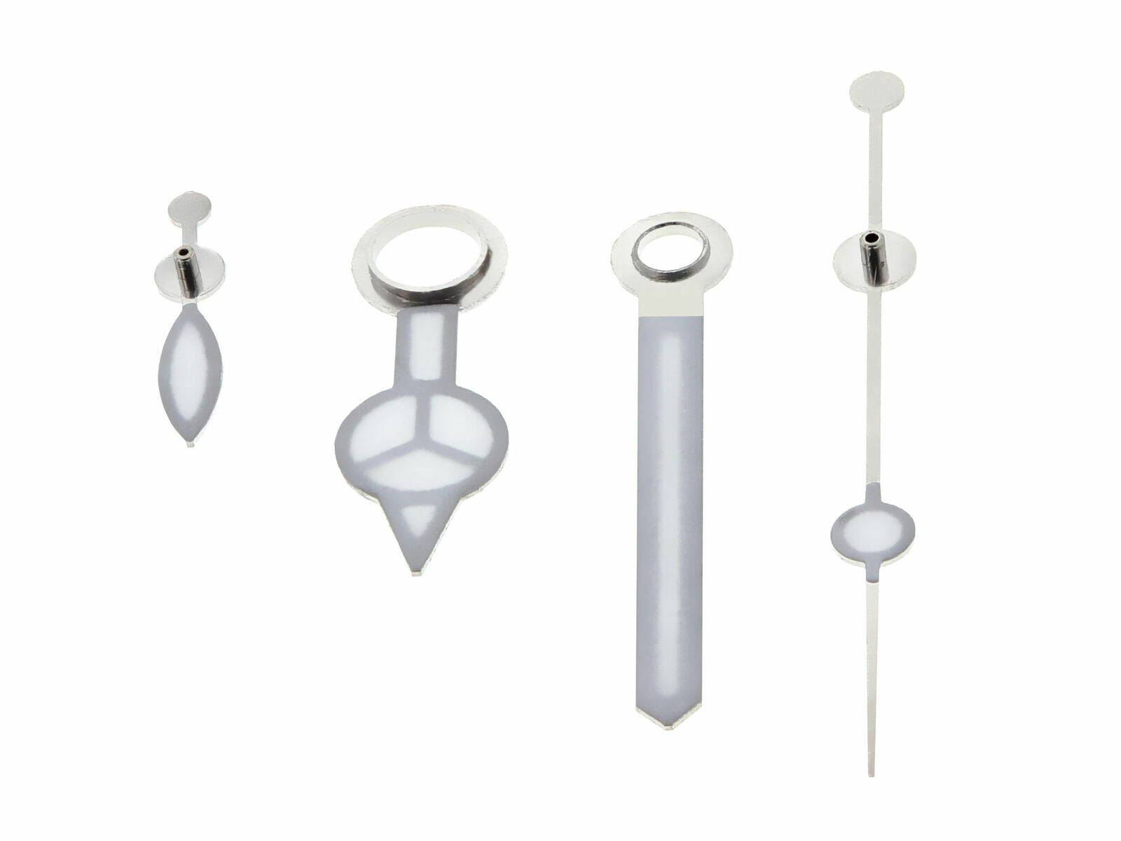 WATCH HAND FOR PAM PANERAI MOVEMENT ETA VALJOUX 7750-7753 WATCH MERCEDE SILVER