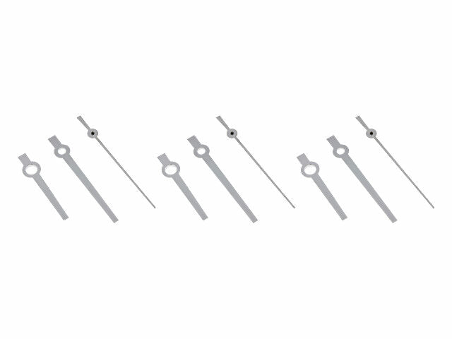 3 SET WATCH HAND PLAIN FOR ROLEX MOVEMENT 3055/3155 18026 18038 18039 SILVER