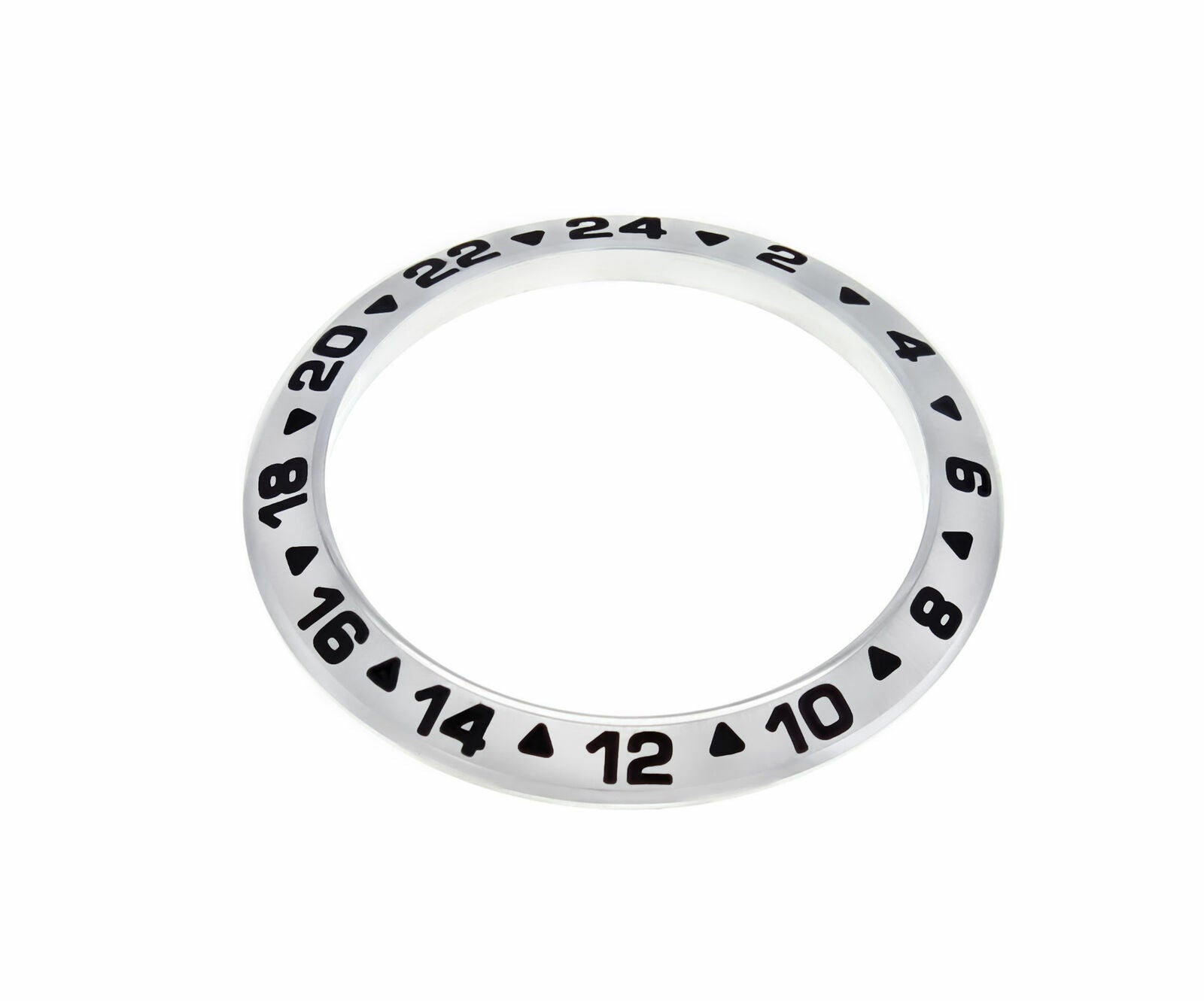BEZEL INSERT FOR VINTAGE ROLEX EXPLORER II 16550 WATCH STAINLESS STEEL TOP QY