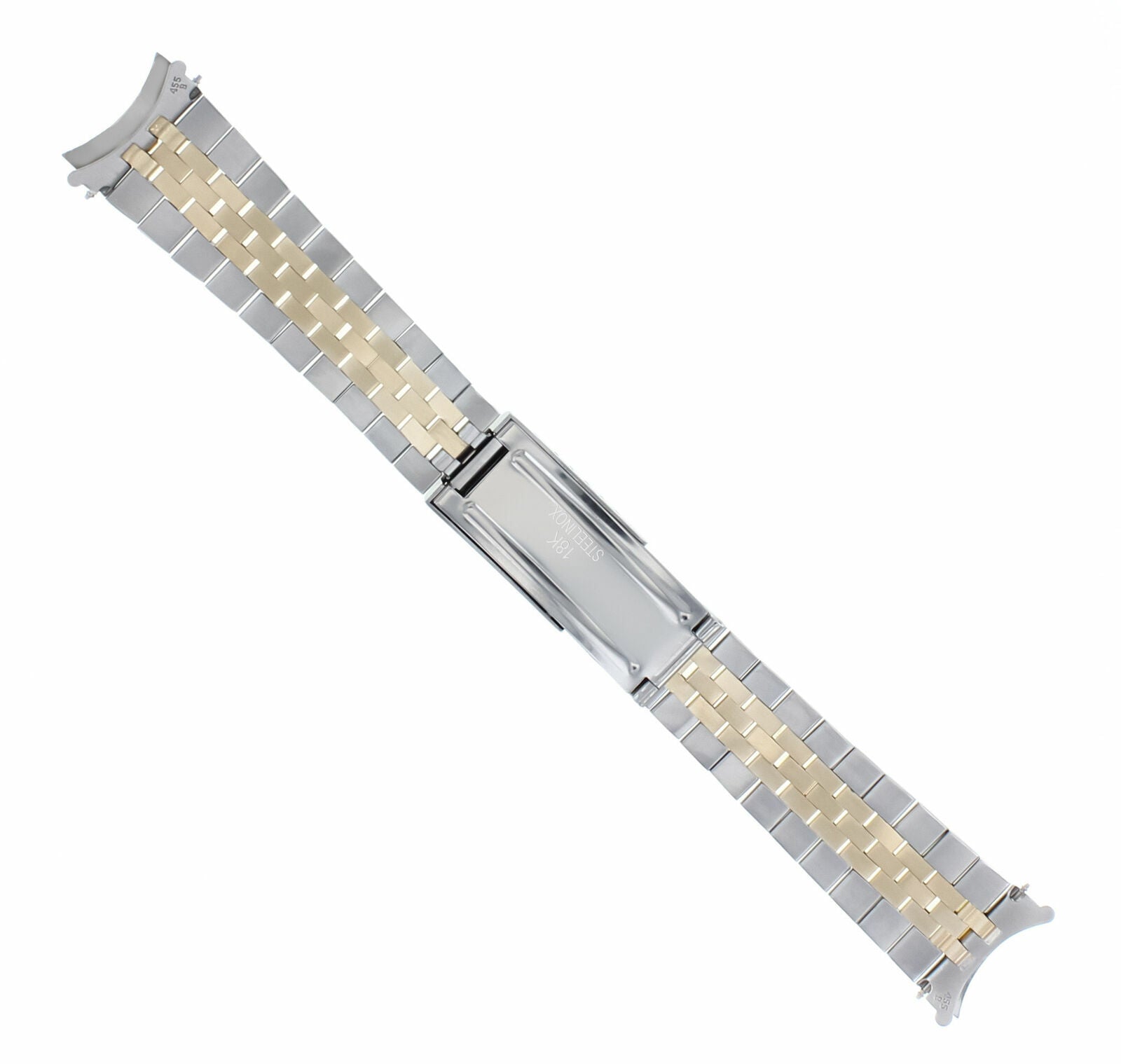 20MM 18K/SS JUBILEE WATCH BAND STRAP FOR ROLEX 36MM DATEJUST 16200, 16220, 16233