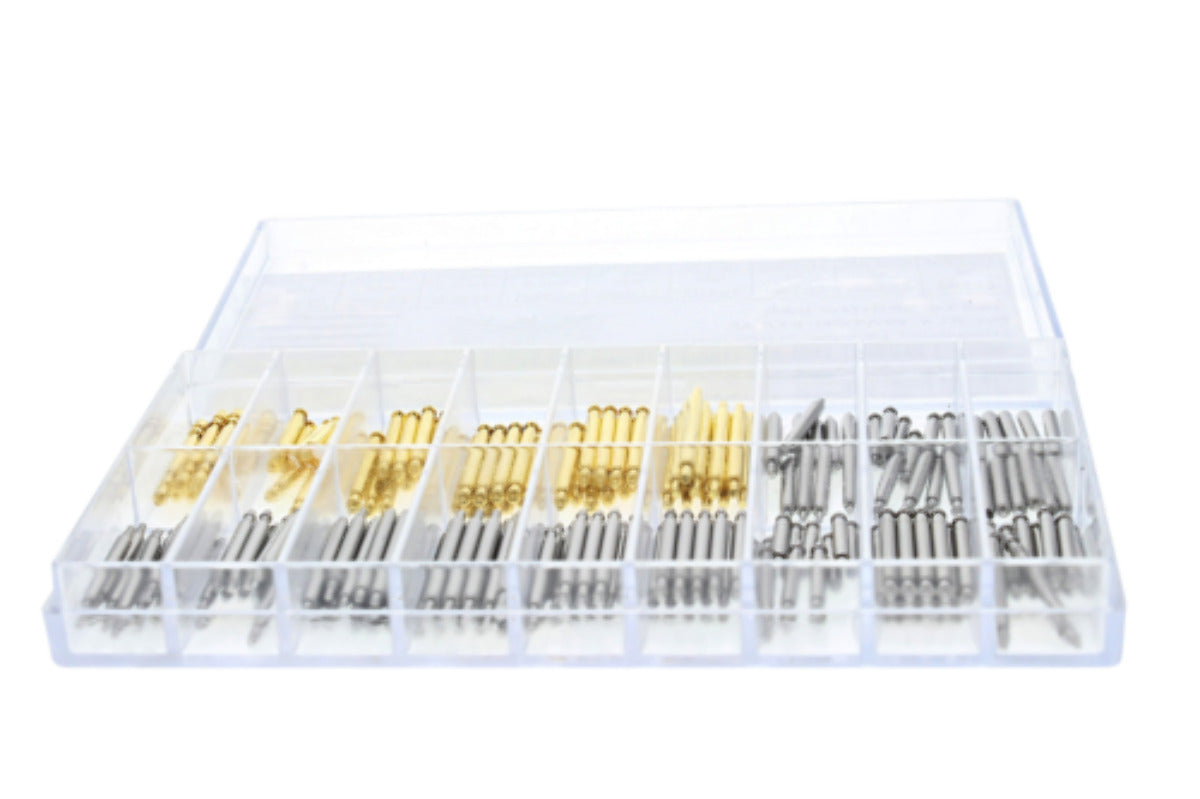 180 SPRING BARS PINS FOR ROLEX DATE, DATEJUST,SUBMARINER, GMT ASSORTMENT S/STEEL